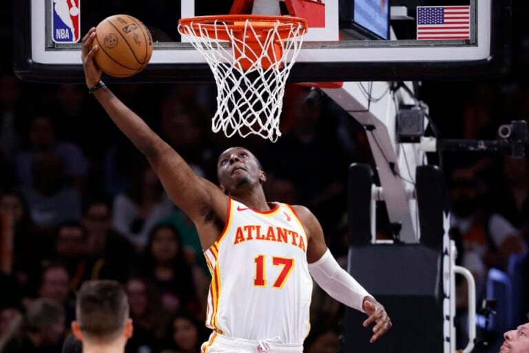 Onyeka Okongwu is the number 17 Atlanta Hawks