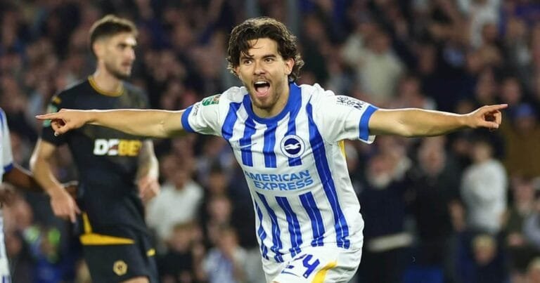 Brighton 3 Wolves 2 Unbeaten run continues Adingra makes his