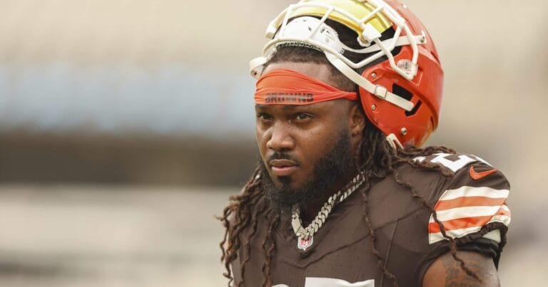 Browns RB DOnta Foreman has had his share of ups