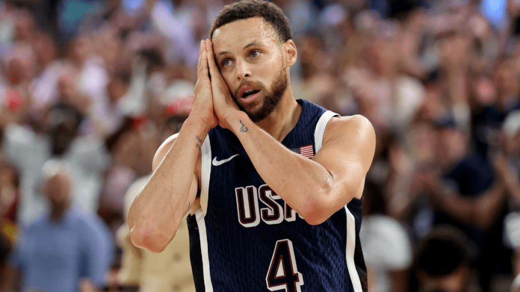 Steph ‘felt like a kid again' during iconic Olympics run