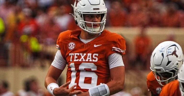 Texas tabs Arch Manning to make first career start Saturday