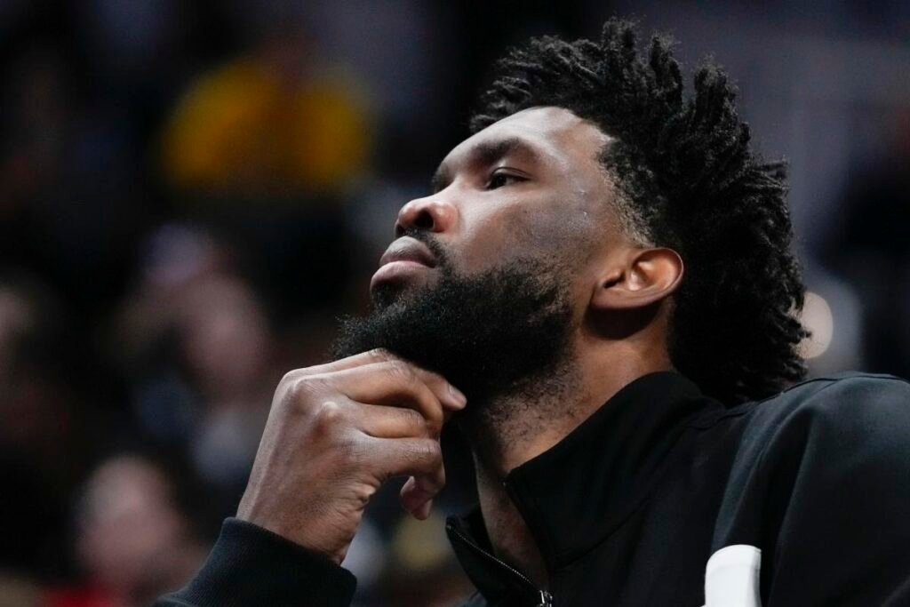 NBA fines 76ers $100,000 over statements about Joel Embiid's injury; team has no timetable for his or Paul George's return