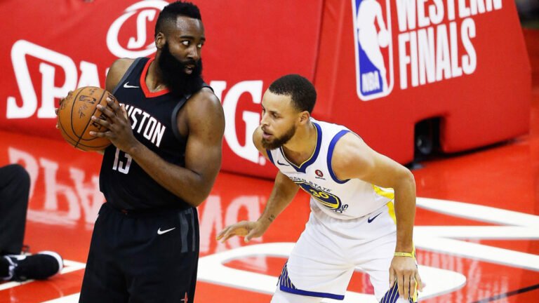 Harden lauds Steph's career, reminisces on facing Warriors dynasty