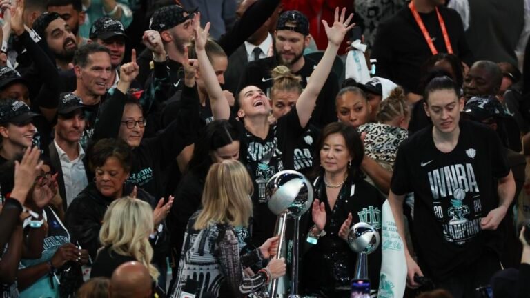 New York Liberty pushed to overtime but win the franchise's first WNBA title