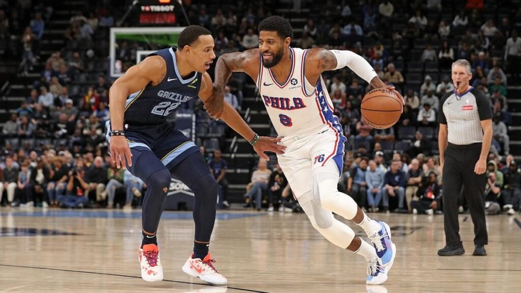 3 observations after George leaves with left knee injury, Sixers slide to yet another demoralizing loss