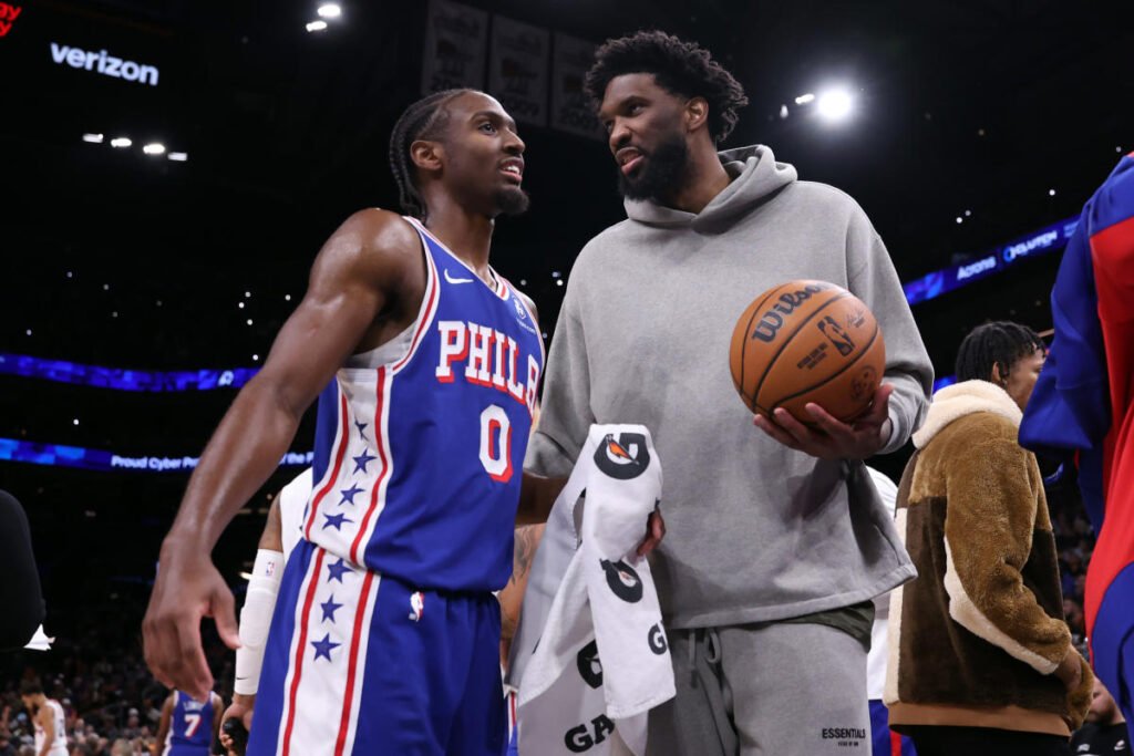 76ers guard Tyrese Maxey reportedly called out Joel Embiid for tardiness during team meeting