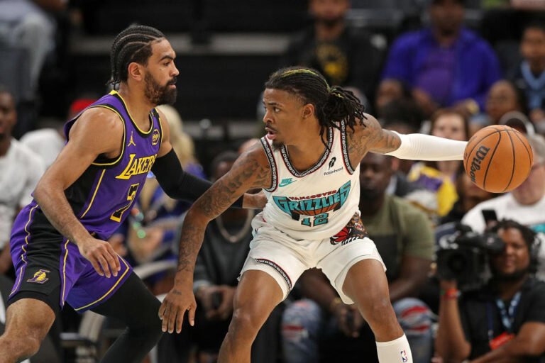 Indeed Morant landed awkwardly under the rim after trying to throw down a dunk in the second half of their matchup with the Lakers.