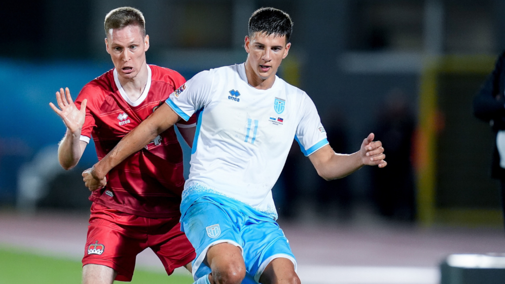 Lowest ranking FIFA minnows San Marino score historic UEFA Nations League promotion with Liechtenstein win