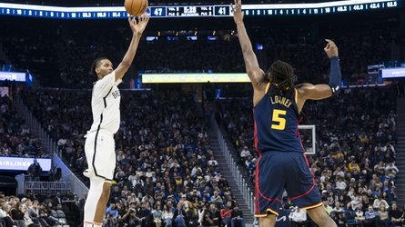 Shorthanded Nets overcome 18-point second-half deficit to beat Warriors for second straight win